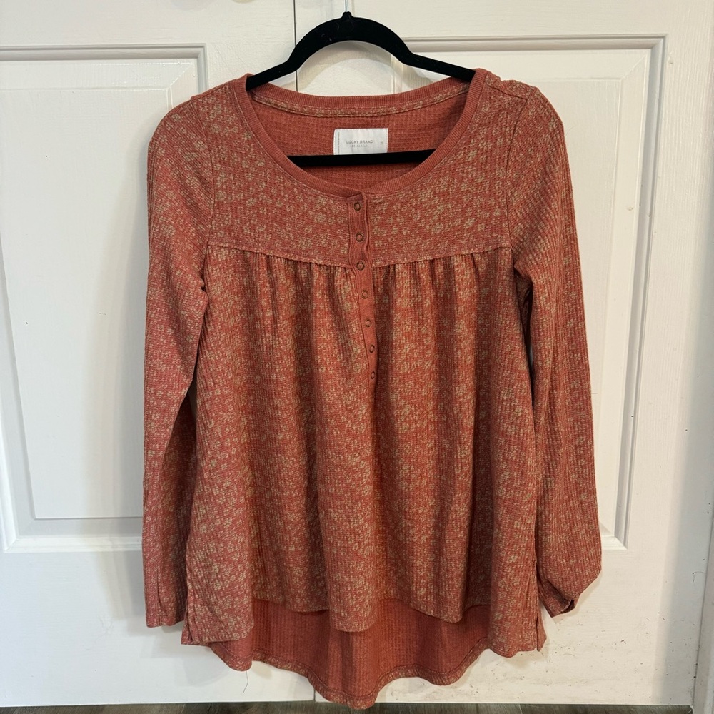 Women's Lucky Brand Floral Long Sleeve Size XS